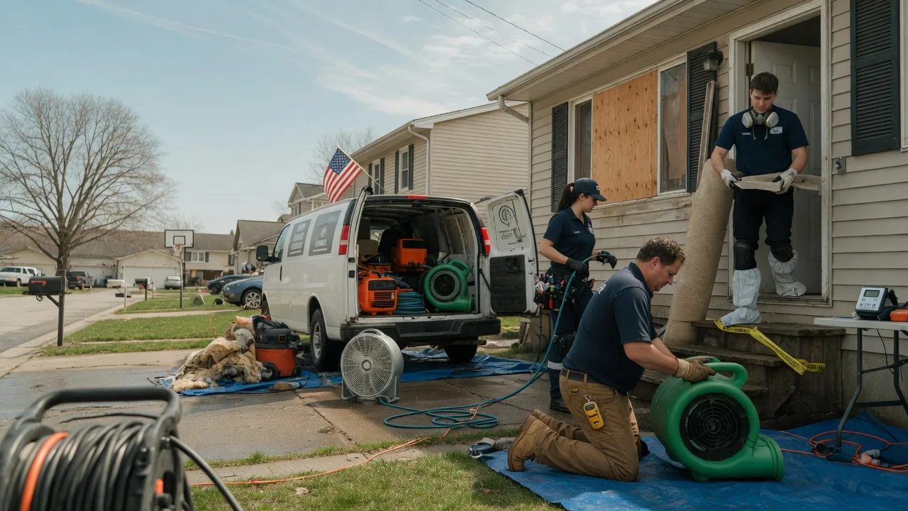 Water Damage Restoration in Struthers, OH near me
